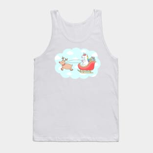 Unicorn Sleigh Tank Top